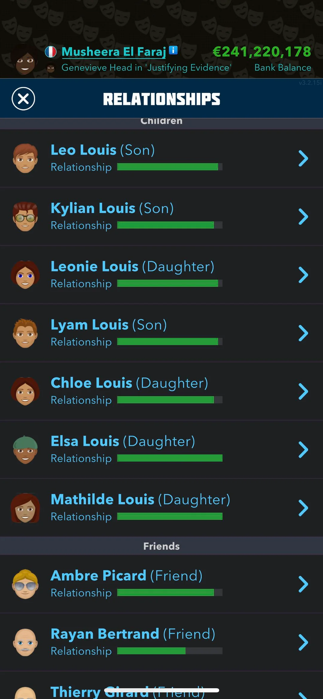 Bitlife Family creation