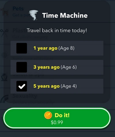 BitLife Time Manipulation