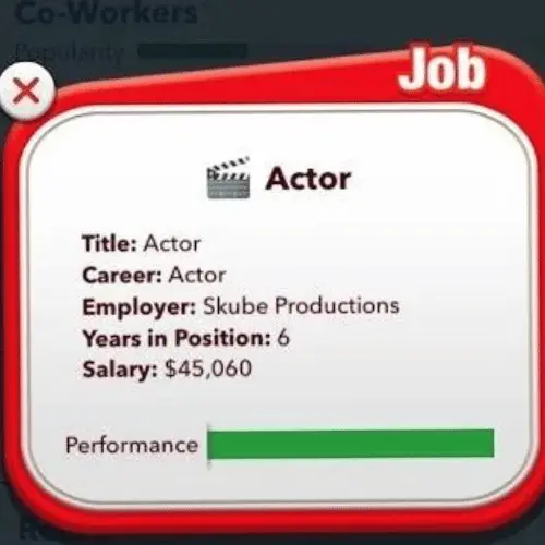 Actor in bitlife