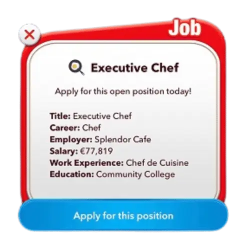 chef in Bitlife