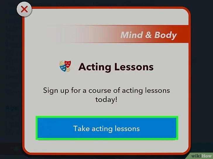 become an actor step 1